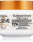 L’Oréal Paris Elseve Extraordinary Oil Coconut hranilna maska za normalne do suhe lase s kokosovim oljem 300 ml
