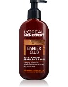 L’Oréal Paris Men Expert Barber Club čistilni gel za brado obraz in lase 200 ml