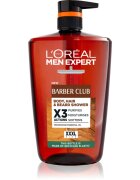 L’Oréal Paris Men Expert Barber Club gel za prhanje za moške za lase brado in telo 1000 ml