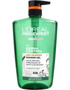 L’Oréal Paris Men Expert Derma Control gel za prhanje primerno tudi za občutljivo in problematično kožo 1000 ml