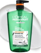 L’Oréal Paris Men Expert Derma Control gel za prhanje primerno tudi za občutljivo in problematično kožo 1000 ml