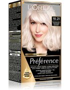 L’Oréal Paris Préférence barva za lase odtenek 10.21 Super Light Pearl Blonde 1 kos