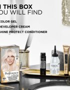 L’Oréal Paris Préférence Le Blonding barva za lase za posvetlitev las odtenek 11.11 Ultra-Light Cool Crystal Blonde 1 kos
