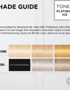 L’Oréal Paris Préférence Le Blonding Toner kislinski toner za nevtralizacijo medeninastih podtonov odtenek 01 Platinum Ice 1 kos