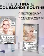 L’Oréal Paris Préférence Le Blonding Toner kislinski toner za nevtralizacijo medeninastih podtonov odtenek 01 Platinum Ice 1 kos
