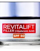 L’Oréal Paris Revitalift Filler dnevna krema za zapolnjenje gub proti staranju SPF 50 50 ml
