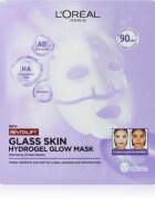 L’Oréal Paris Revitalift Filler Glass Skin hidrogelna maska s posvetlitvenim učinkom 4 kos