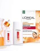 L’Oréal Paris Revitalift Vitamin C posvetlitvena maska za obraz z vitaminom C 26 g