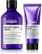 L’Oréal Professionnel Serie Expert Keratin Alpha Sleek set za glajenje las