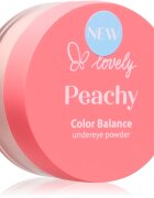 Lovely Peachy Color Balance Undereye Powder puder v prahu odtenek Peach 3.5 g