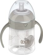 LOVI First Cup skodelica s slamico 1 kos