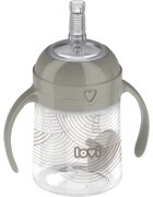 LOVI First Cup skodelica s slamico 1 kos