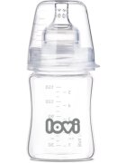 LOVI Glass steklenička za dojenčke 0m+ 150 ml