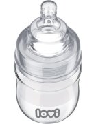 LOVI Glass steklenička za dojenčke 0m+ 150 ml
