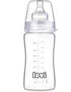 LOVI Glass steklenička za dojenčke 3m+ 250 ml