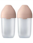 LOVI Mammafeel Bottle 250ml steklenička za dojenčke 3 m+ 2x250 ml