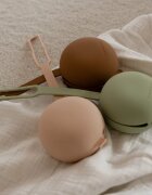 LOVI Silicone Soother Case 0+ m škatlica za dudo Nude 1 kos