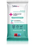 Luba Med Antibacterial Complex vlažni robčki brez alkohola 50 kos