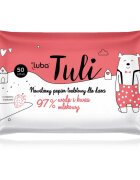 Luba Tuli Lactic acid vlažilni toaletni papir z mlečno kislino za otroke Strawberry 50 kos