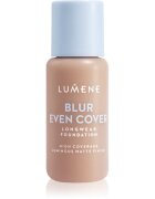 Lumene Blur Even Cover tekoči puder z mat finišem 16 ur odtenek 4.5 30 ml