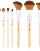 Luvia Cosmetics Bamboo’s Leaf Brush Set set čopičev z etuijem