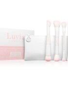 Luvia Cosmetics Duo Voyage potovalni set čopičev s torbico Soft Aura
