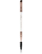 Luvia Cosmetics Elegance Brow Duo obojestranski čopič za obrvi 430 1 kos