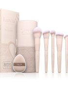 Luvia Cosmetics Nude Aura set čopičev z etuijem 11 kos