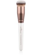 Luvia Cosmetics Prime Vegan Blurring Buffer čopič za podlago in puder 115 (Pearl White / Metallic Coffee Brown) 1 kos
