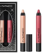MAC Cosmetics Holiday Decadent Dazzlelips Crayon Duo darilni set za ustnice