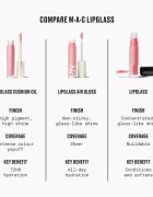 MAC Cosmetics Lipglass Cushion High-Pigment Oil visoko pigmentirano olje za ustnice odtenek Mauvement 5 ml