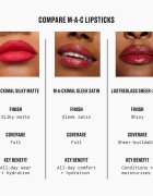 MAC Cosmetics Lustreglass Sheer-Shine Lipstick šminka z bleščečim finišem odtenek Kissing Strangers 3.5 g