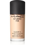 MAC Cosmetics Mini Studio Fix Fluid SPF 15 24HR Matte Foundation + Oil Control matirajoči tekoči puder SPF 15 odtenek NC16 15 ml