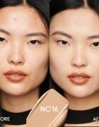 MAC Cosmetics Mini Studio Fix Fluid SPF 15 24HR Matte Foundation + Oil Control matirajoči tekoči puder SPF 15 odtenek NC16 15 ml