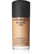 MAC Cosmetics Mini Studio Fix Fluid SPF 15 24HR Matte Foundation + Oil Control matirajoči tekoči puder SPF 15 odtenek NW15 15 ml
