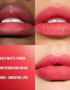 MAC Cosmetics Powder Kiss Hazy Matte matirajoča šminka odtenek Ruby New 3.5 g