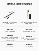 MAC Cosmetics Pro Brow Styler svinčnik za obrvi odtenek Taupe 0.08 g