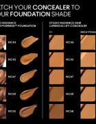MAC Cosmetics Studio Radiance 24HR Luminous Lift Concealer Mini tekoči korektor odtenek NC50 1.8 ml