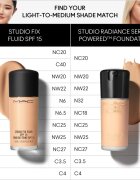 MAC Cosmetics Studio Radiance Serum-Powered Foundation vlažilni tekoči puder odtenek NC30 30 ml
