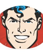 Mad Beauty DC Superman maska iz platna s hialuronsko kislino 25 ml