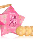 Mad Beauty FabYuleOus šumeča kopalna kroglica 3x50 g