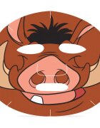 Mad Beauty Lion King Pumba vlažilna tekstilna maska 25 ml