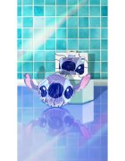 Mad Beauty Stitch Denim kapa za tuš 1 kos