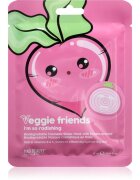 Mad Beauty Veggie Friends Radish maska iz platna z vlažilnim učinkom 25 ml