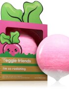 Mad Beauty Veggie Friends Radish šumeča kopalna kroglica 130 g