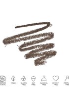 Mádara MÁDARA The Brow Pencil svinčnik za obrvi odtenek #1 Dark Brown ​ 1 g