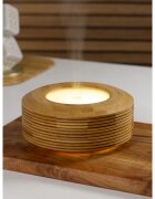 MADE BY ZEN Raya ultrazvočni aroma difuzor in vlažilec zraka iz bambusa 1 kos