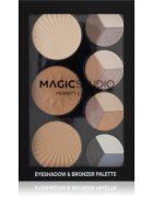 Magic studio Eyeshadow & Bronzer Palette večnamenska paleta 23 g