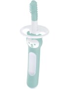 MAM Massaging Brush zobna ščetka za otroke 3m+ Turquoise 1 kos