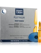 Martiderm Platinum Night Renew nočni serum proti gubam v ampulah 10x2 ml